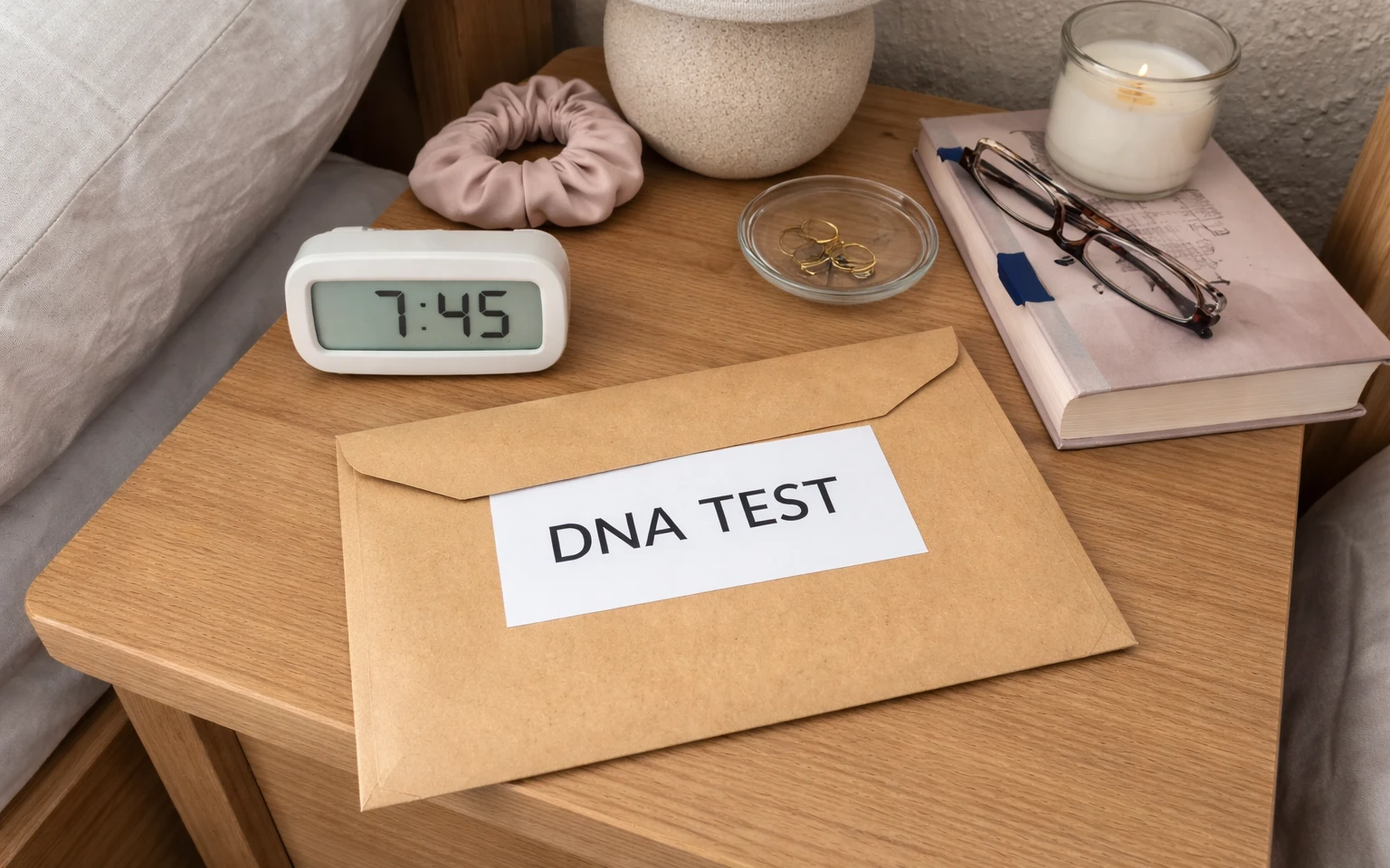 DNA test in an envelope | AI-generated image