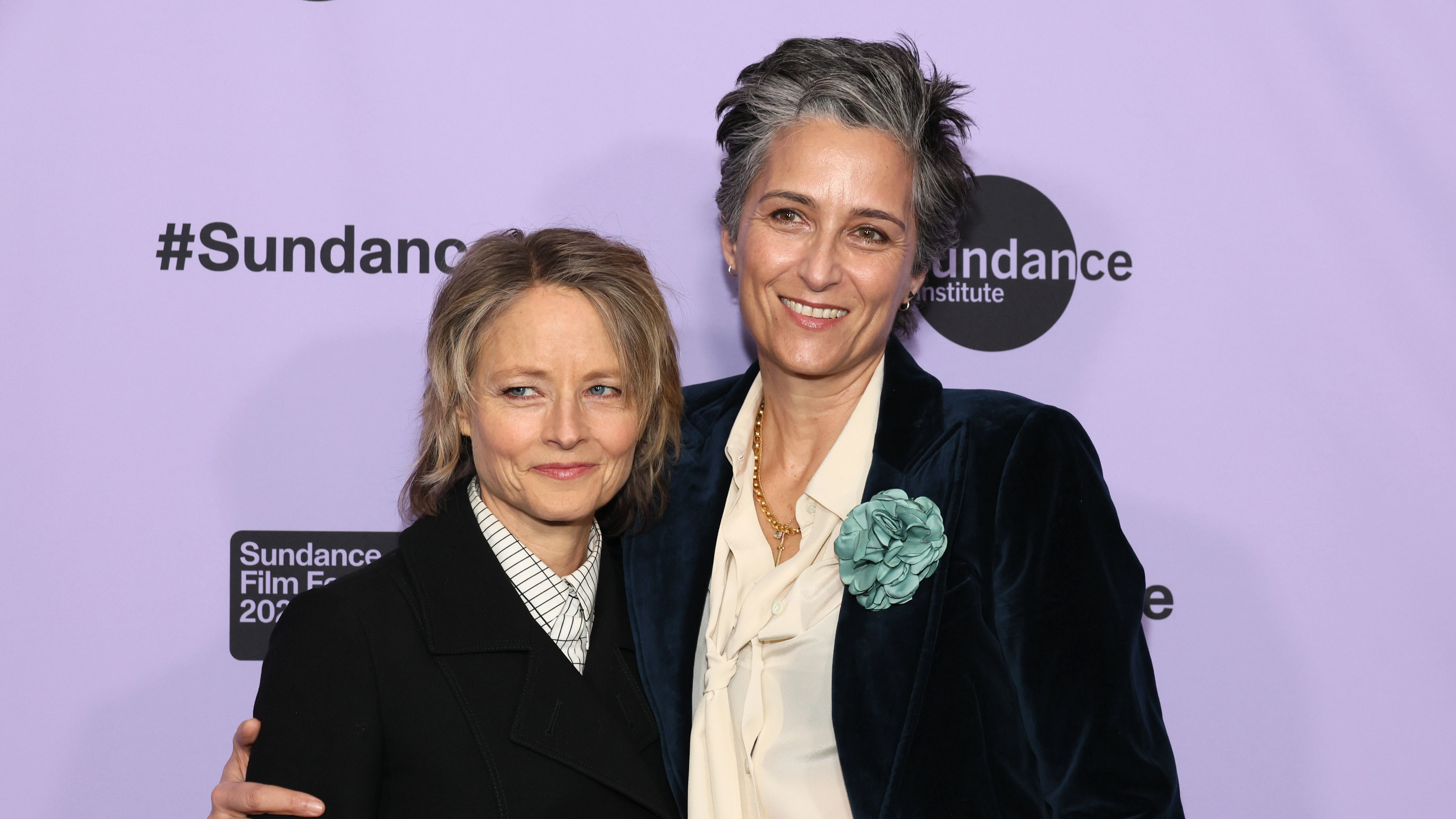 Jodie Foster and Alexandra Hedison at the Sundance Film Festival. Source: Getty Images