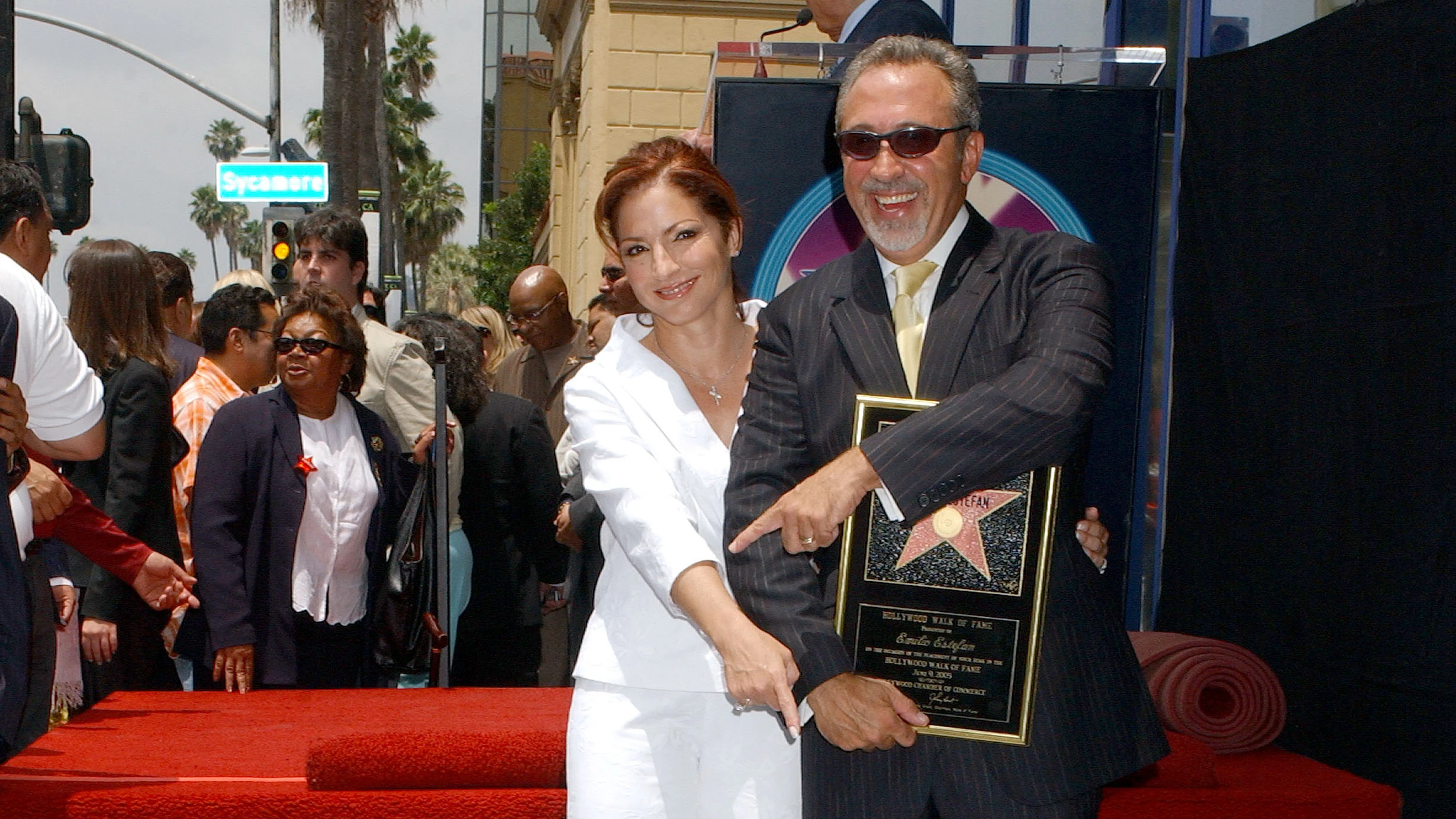 Emilio Estefan Honored With a Star on the Hollywood Walk of Fame for His Achievements in Music. Source:Getty Images