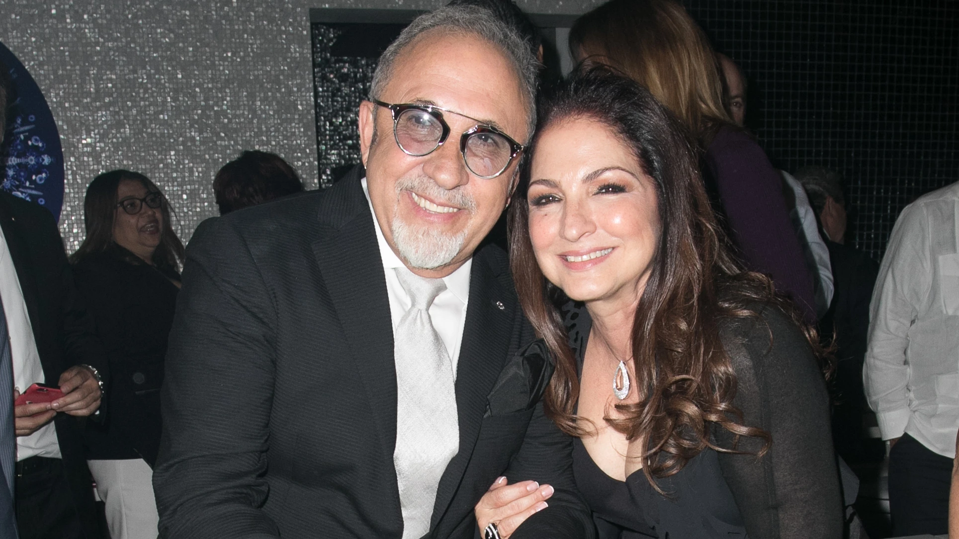 Gloria Estefan and Emilio Estefan celebrate his birthday during Estefan Kitchen grand opening In The Miami Design District. Source:Getty Images