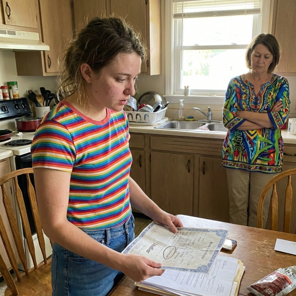 My mother hid her child from me for 15 years.