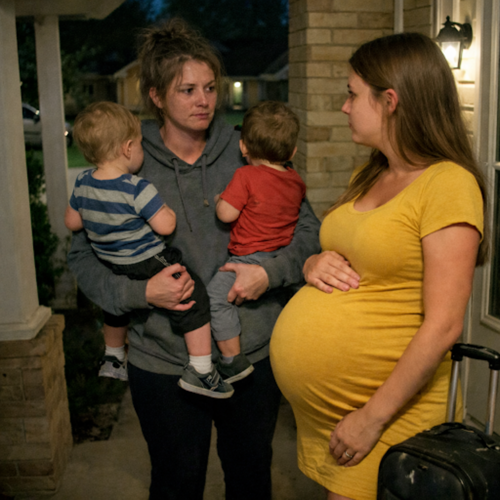 My minor sister wants me to adopt her baby and save it from abusive parents, but I am already a single mom of two.