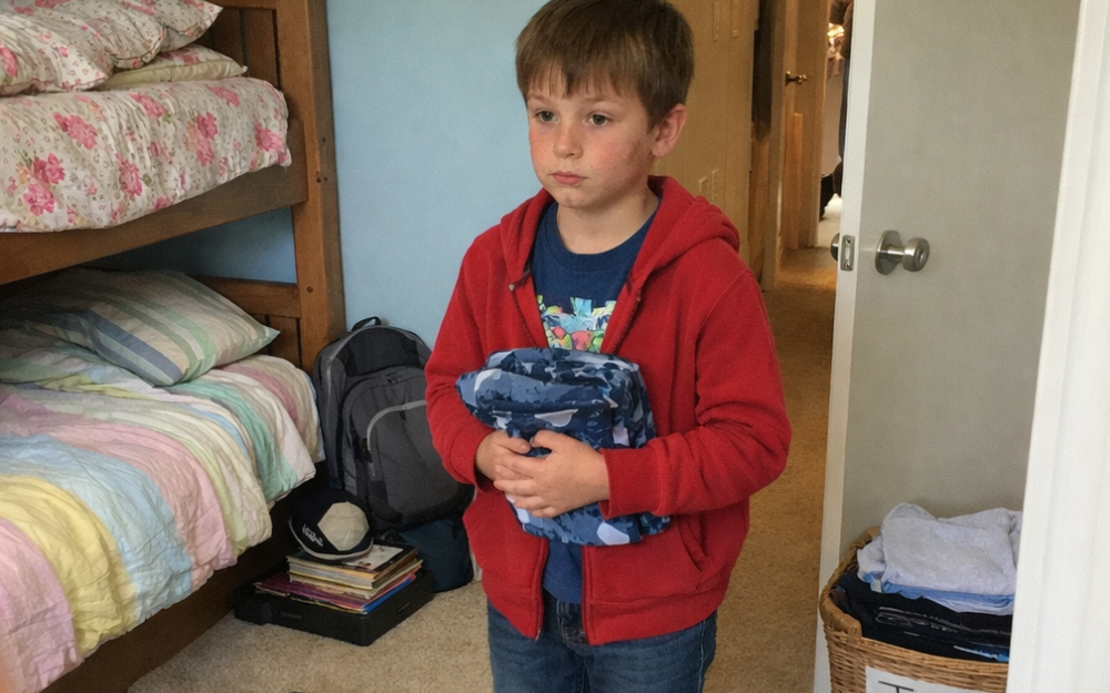 My ex-wife erased our son from his own home—and told me I had no say because I “didn’t live there.”