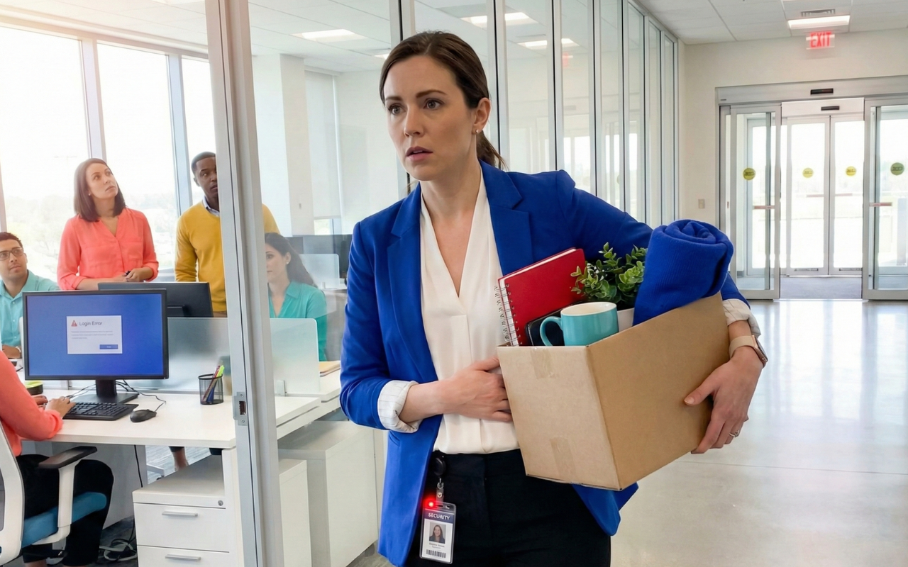 I was fired twelve days after telling my boss I was pregnant—and my hands are STILL SHAKING just thinking about the real reason.