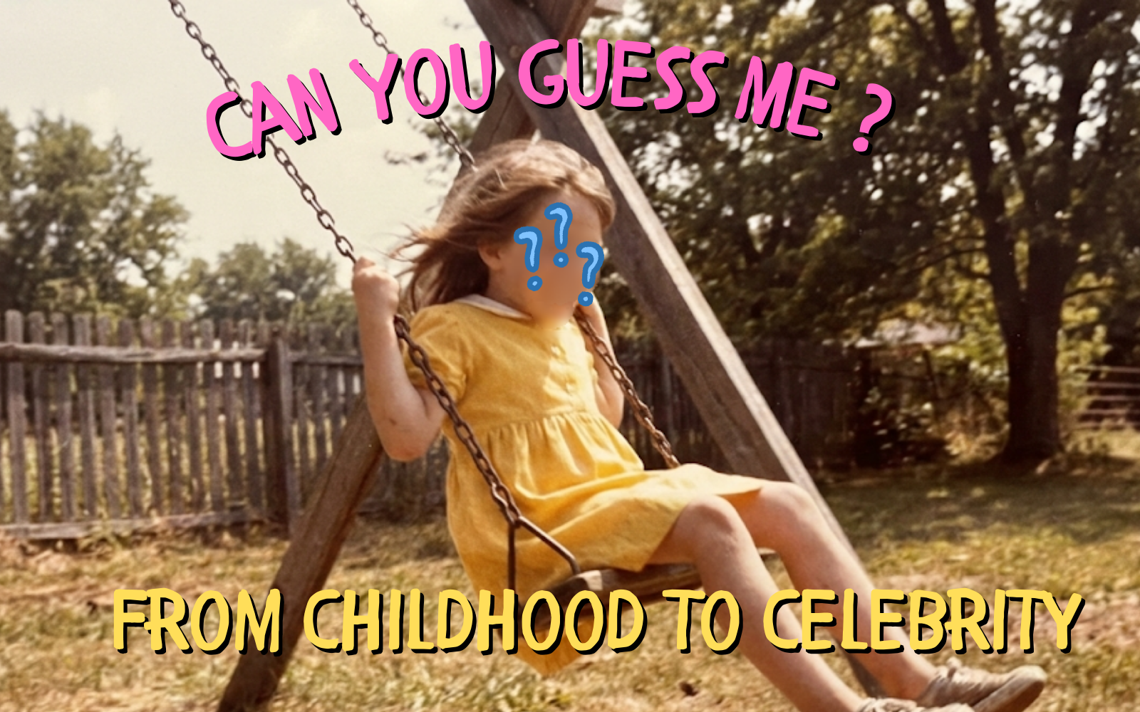 5 Celebrity Childhood Photos — Can You Guess Who They Are?
